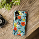 Hawaiian Flowers-Phone Case-Movvy