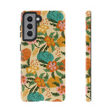 Mango Flowers-Phone Case-Samsung Galaxy S21-Glossy-Movvy