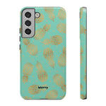 Caribbean Pineapple-Phone Case-Samsung Galaxy S22 Plus-Glossy-Movvy