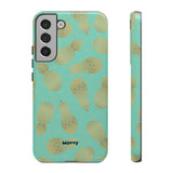 Caribbean Pineapple-Phone Case-Samsung Galaxy S22 Plus-Glossy-Movvy