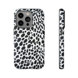 Spotted (Black)-Phone Case-iPhone 14 Pro-Matte-Movvy