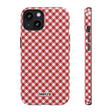 Gingham-Phone Case-iPhone 13-Glossy-Movvy