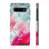 Aquaberry Brushstrokes-Phone Case-Samsung Galaxy S10 Plus-Glossy-Movvy