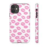 Pink Lips-Phone Case-iPhone 11-Matte-Movvy