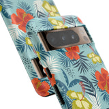 Hawaiian Flowers-Phone Case-Movvy