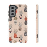 Pineapples in the Wild-Phone Case-Samsung Galaxy S21-Matte-Movvy