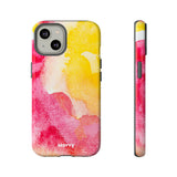 Sunset Watercolor-Phone Case-iPhone 14-Glossy-Movvy