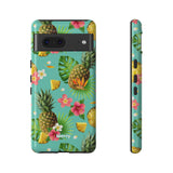 Hawaii Pineapple-Phone Case-Google Pixel 7-Glossy-Movvy