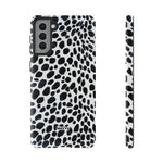 Spotted (Black)-Phone Case-Samsung Galaxy S21 Plus-Glossy-Movvy