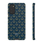 Gold Anchors-Phone Case-Samsung Galaxy S20-Matte-Movvy