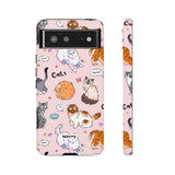 The Cat's Meow-Phone Case-Google Pixel 6-Matte-Movvy