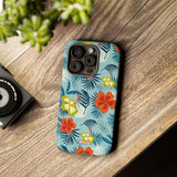 Hawaiian Flowers-Phone Case-Movvy