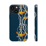 Anchored-Phone Case-iPhone 13 Mini-Glossy-Movvy