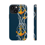 Anchored-Phone Case-iPhone 13 Mini-Glossy-Movvy