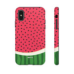 Watermelon-Phone Case-iPhone X-Glossy-Movvy