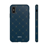 Anchor Quilt-Phone Case-iPhone X-Matte-Movvy