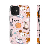The Cat's Meow-Phone Case-iPhone 12 Mini-Matte-Movvy