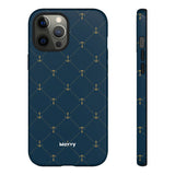 Anchor Quilt-Phone Case-iPhone 12 Pro Max-Glossy-Movvy