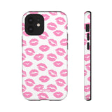 Pink Lips-Phone Case-iPhone 12 Mini-Glossy-Movvy