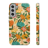 Mango Flowers-Phone Case-Samsung Galaxy S22 Plus-Glossy-Movvy