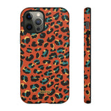 Ruby Leopard-Phone Case-iPhone 12 Pro-Glossy-Movvy