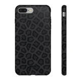 Onyx Leopard-Phone Case-iPhone 8 Plus-Matte-Movvy