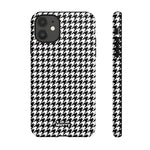 Houndstooth-Phone Case-iPhone 11-Matte-Movvy