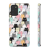 Cat Lady-Phone Case-Samsung Galaxy S20+-Glossy-Movvy