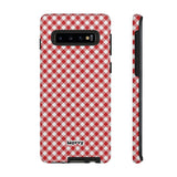 Gingham-Phone Case-Samsung Galaxy S10-Matte-Movvy