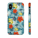 Hawaiian Flowers-Phone Case-iPhone XS MAX-Glossy-Movvy