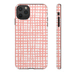 Seaside Plaid-Phone Case-iPhone 11 Pro Max-Matte-Movvy