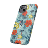 Hawaiian Flowers-Phone Case-Movvy