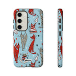 Cats and Lattes-Phone Case-Samsung Galaxy S23-Glossy-Movvy