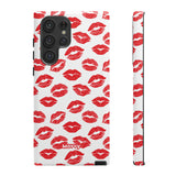 Red Lips-Phone Case-Samsung Galaxy S22 Ultra-Glossy-Movvy