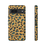 Golden Leopard-Phone Case-Google Pixel 7-Matte-Movvy