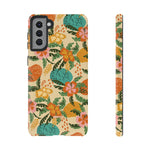 Mango Flowers-Phone Case-Samsung Galaxy S21 Plus-Matte-Movvy