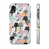 Cat Lady-Phone Case-iPhone XR-Matte-Movvy