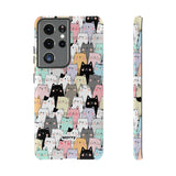 Cat Lady-Phone Case-Samsung Galaxy S21 Ultra-Glossy-Movvy
