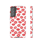 Red Lips-Phone Case-Samsung Galaxy S21 FE-Matte-Movvy