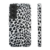 Spotted (Black)-Phone Case-Samsung Galaxy S22-Matte-Movvy