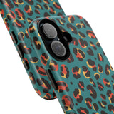 Leopardo turquesa