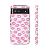 Pink Lips-Phone Case-Google Pixel 6-Glossy-Movvy