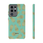 Caribbean Pineapple-Phone Case-Samsung Galaxy S21 Ultra-Matte-Movvy