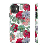 Succulent Roses-Phone Case-iPhone 11-Glossy-Movvy