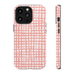 Seaside Plaid-Phone Case-iPhone 13 Pro-Matte-Movvy