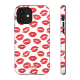Red Lips-Phone Case-iPhone 12-Matte-Movvy