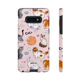 The Cat's Meow-Phone Case-Samsung Galaxy S10E-Matte-Movvy