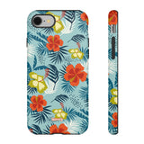 Hawaiian Flowers-Phone Case-iPhone 8-Glossy-Movvy