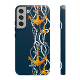 Anchored-Phone Case-Samsung Galaxy S22 Plus-Glossy-Movvy