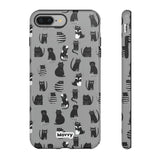 Black Cat-Phone Case-iPhone 8 Plus-Glossy-Movvy
